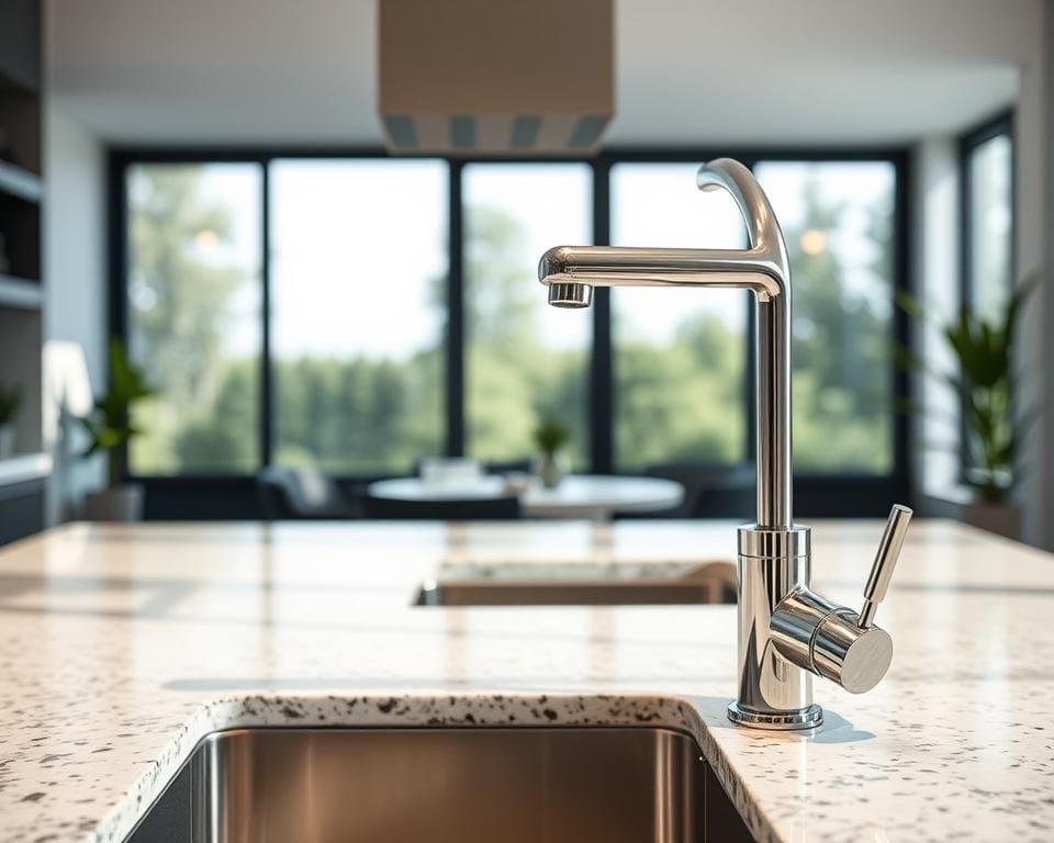 Duurzaam watergebruik met waterbesparende kranen