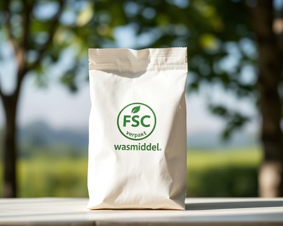 FSC verpakt wasmiddel