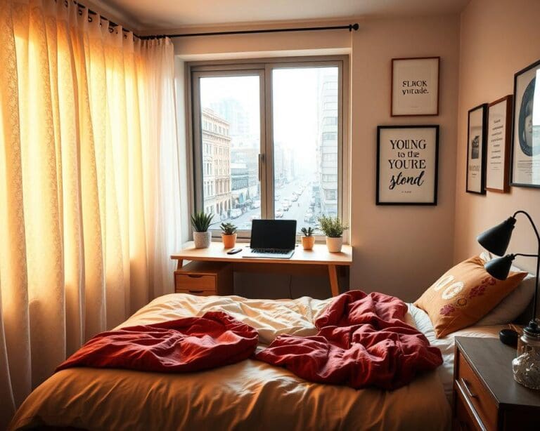 Hoe geef je een studentenkamer een upgrade?