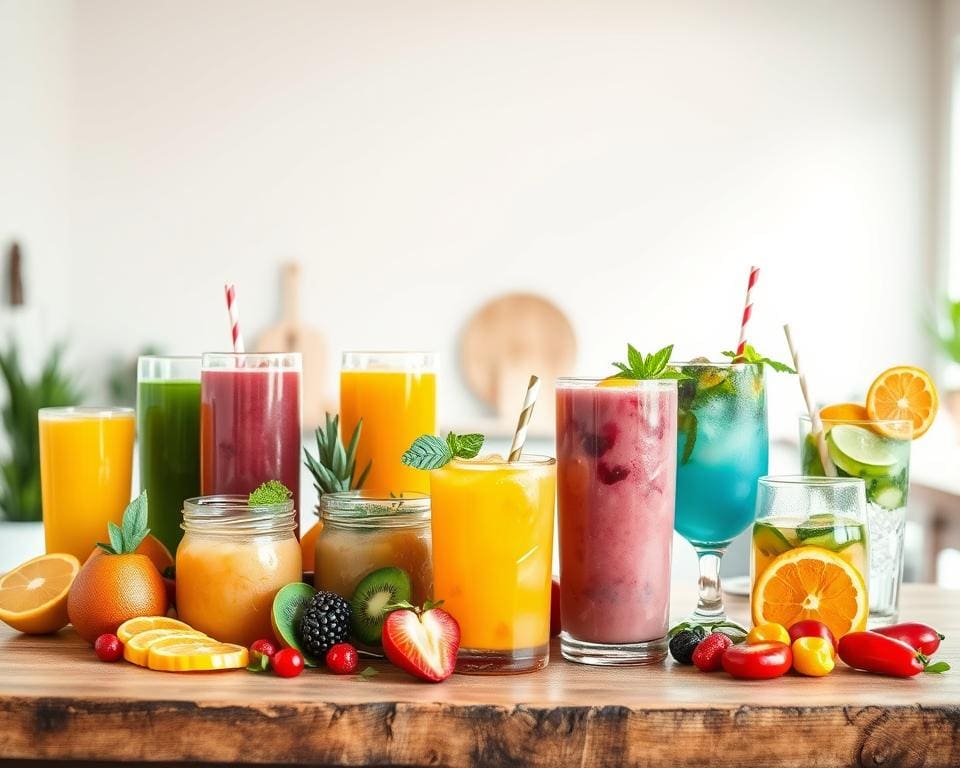 Hoe houd je gezonde drankjes interessant?