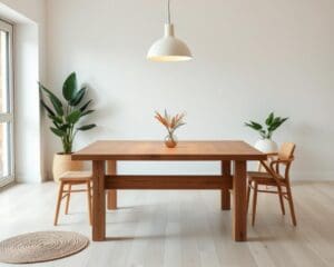 Hoe kies je een duurzame eettafel?
