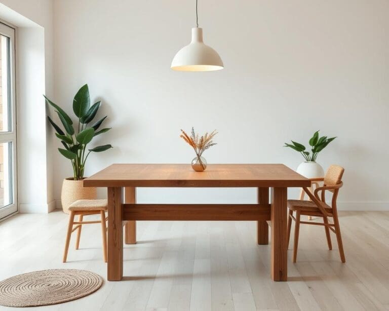 Hoe kies je een duurzame eettafel?