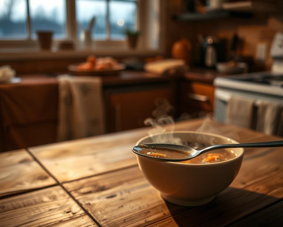 Is soep een goede snack in de avond?