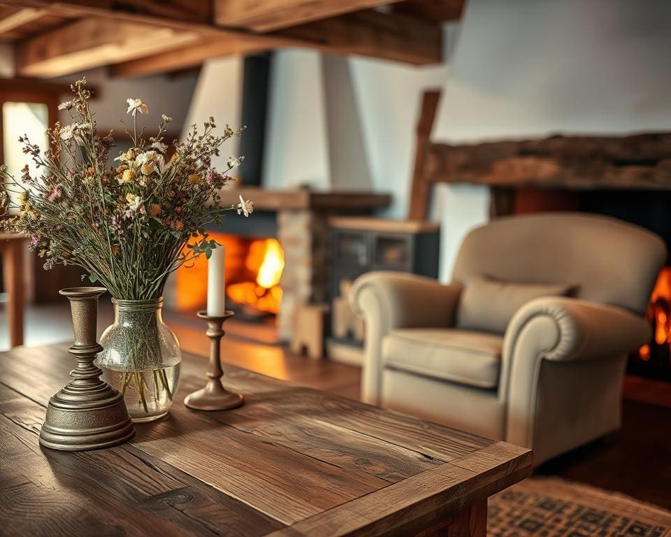 Wat zijn mooie ideeën voor een rustiek interieur?