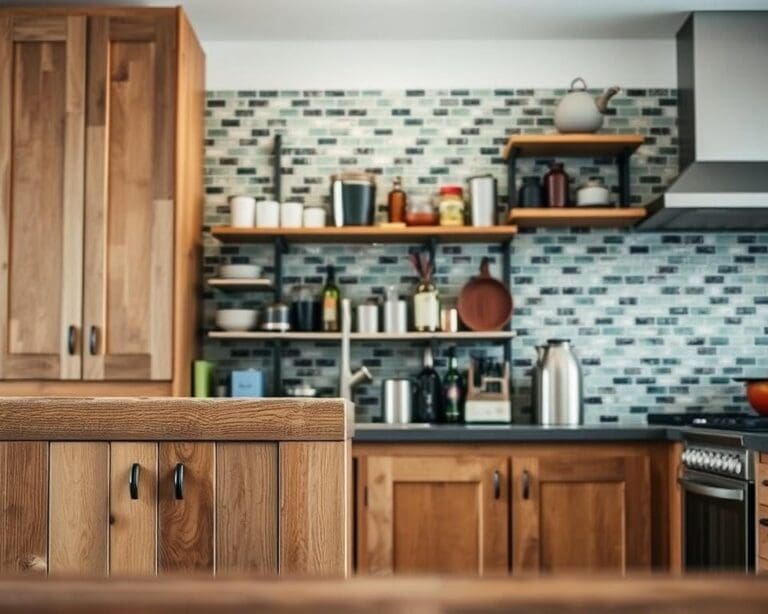 Wat zijn recyclebare materialen voor keukenkastjes?