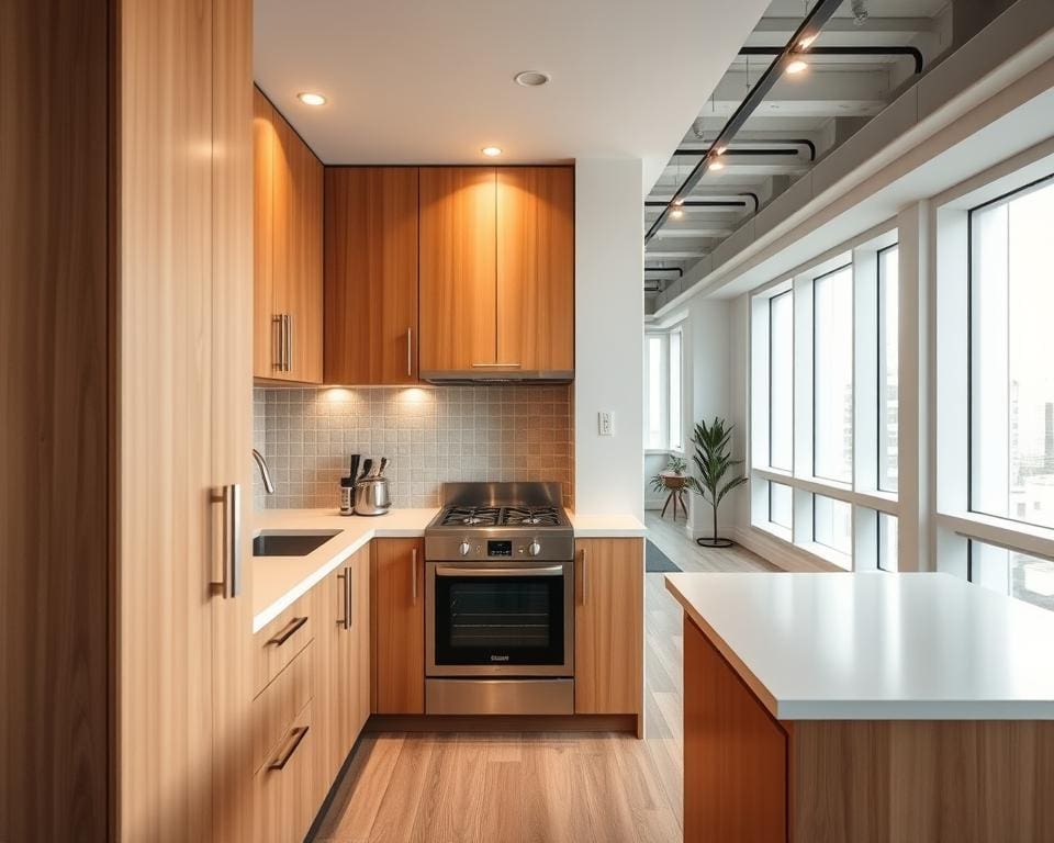 compacte keuken inrichten