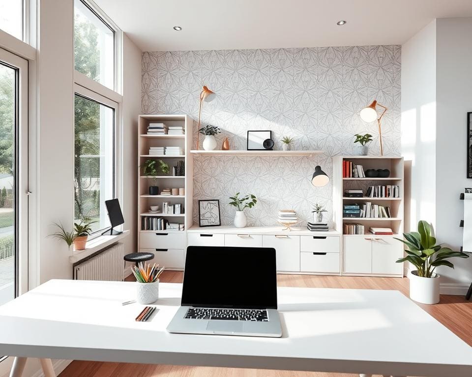 hoe richt je een studio in zonder rommelig te worden?