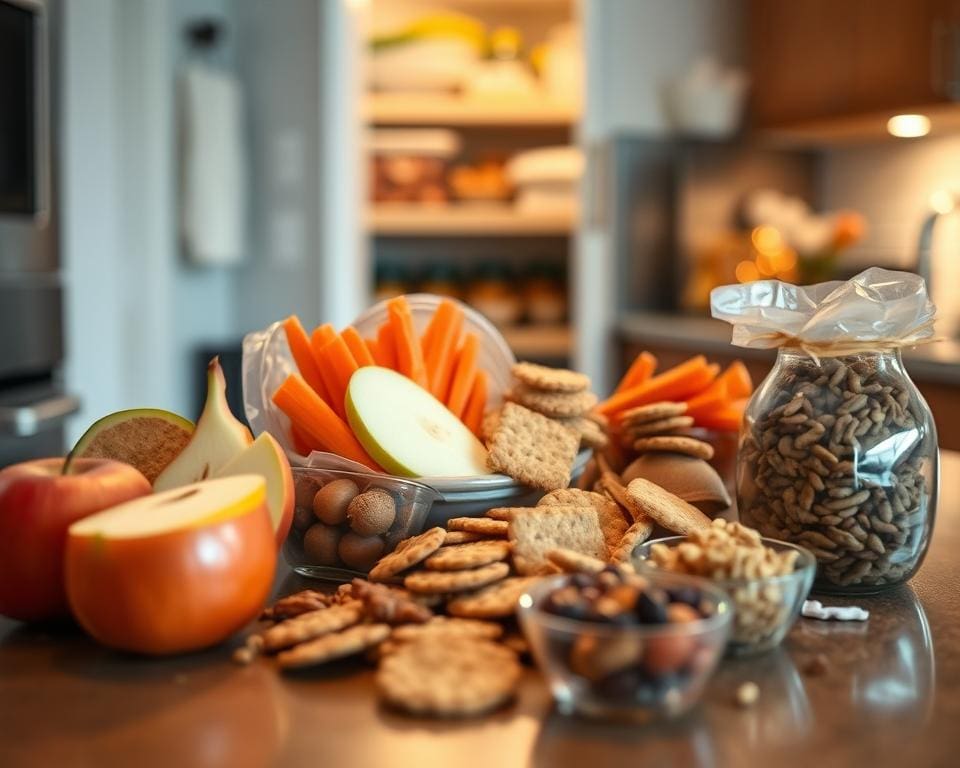 makkelijke snacks voor drukke dagen
