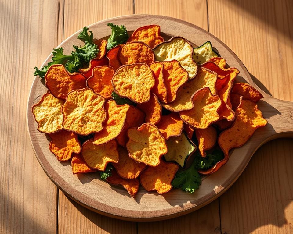 recept gezonde groentechips