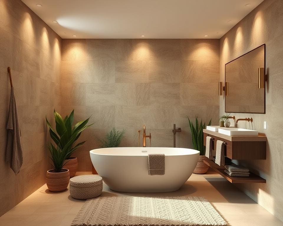 sfeervolle badkamer