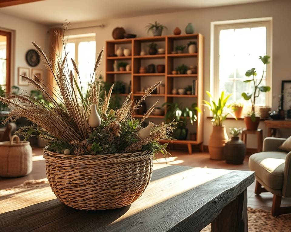 Hoe werk je met natuurlijke materialen in huis?