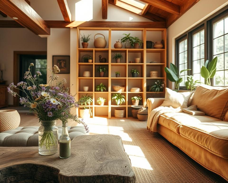 Hoe werk je met natuurlijke materialen in huis?