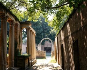 Wat zijn regels voor restauratie van Romeinse overblijfselen?