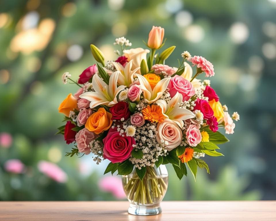 bloemen voor verschillende soorten jubilea