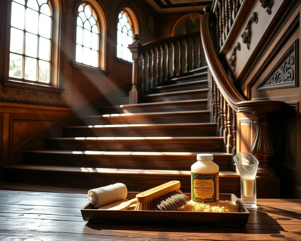 onderhoud antieke trappen
