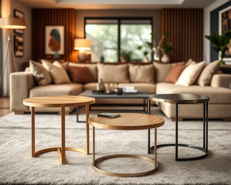 trendy bijzettafels