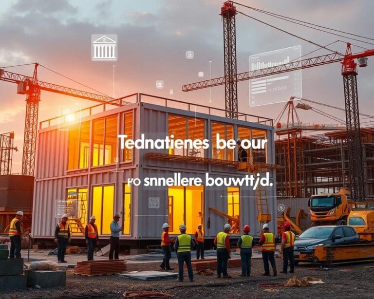 Technieken voor snellere bouwtijd