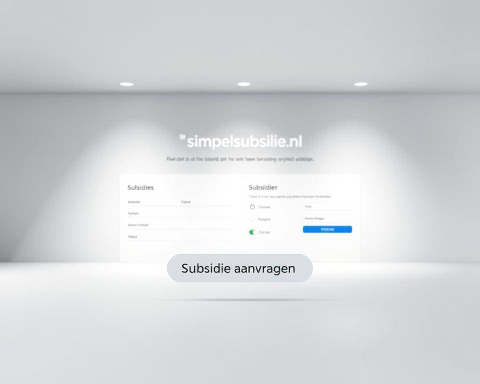 subsidie aanvragen simpelsubsidie.nl