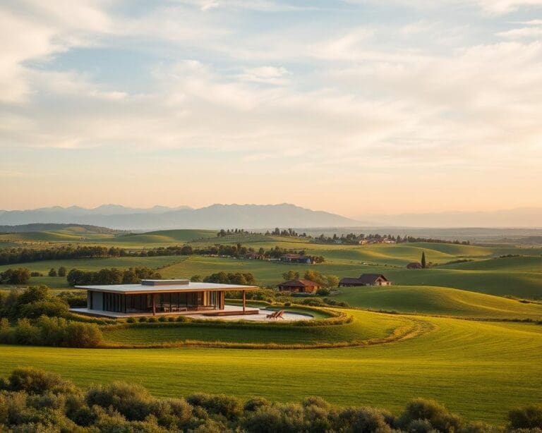 Hoe combineren bouwers privacy en open landschap?