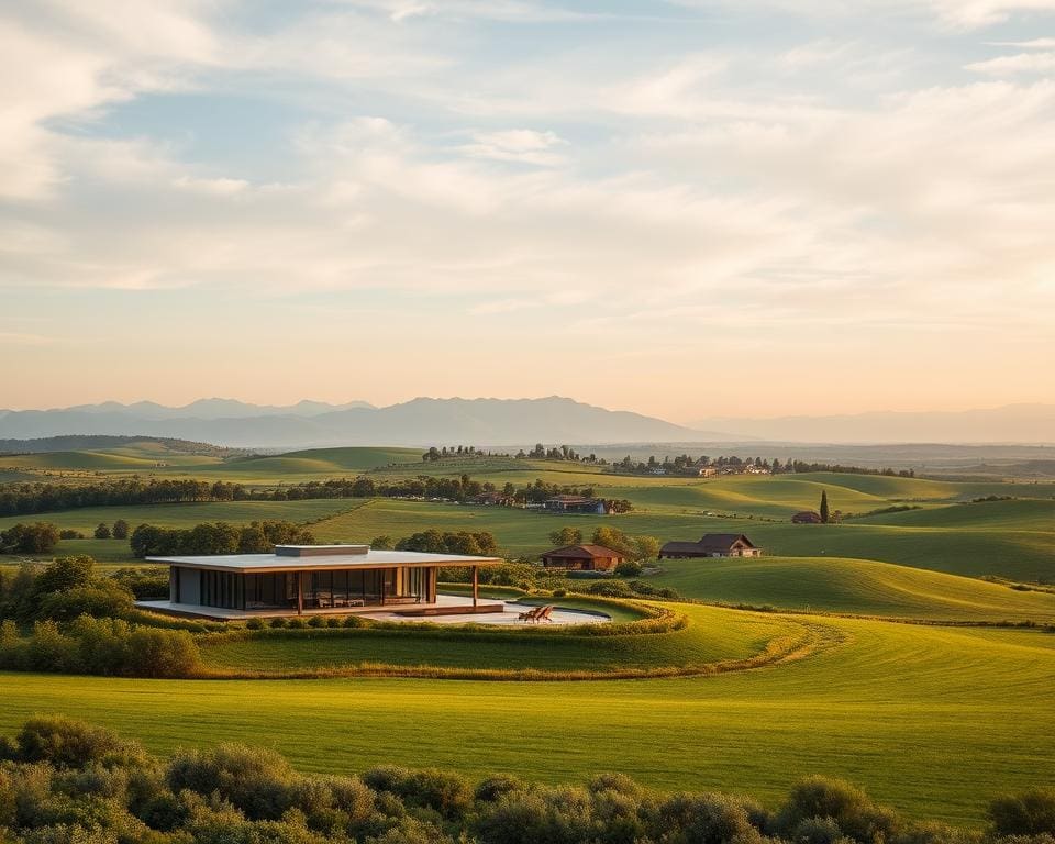 Hoe combineren bouwers privacy en open landschap?