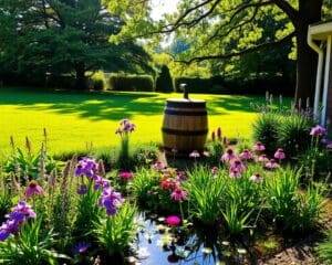 Hoe ga je om met wateropvang in een Belgische tuin?
