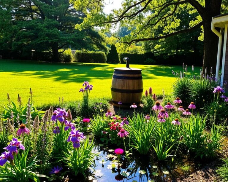 Hoe ga je om met wateropvang in een Belgische tuin?