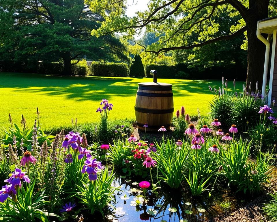 Hoe ga je om met wateropvang in een Belgische tuin?