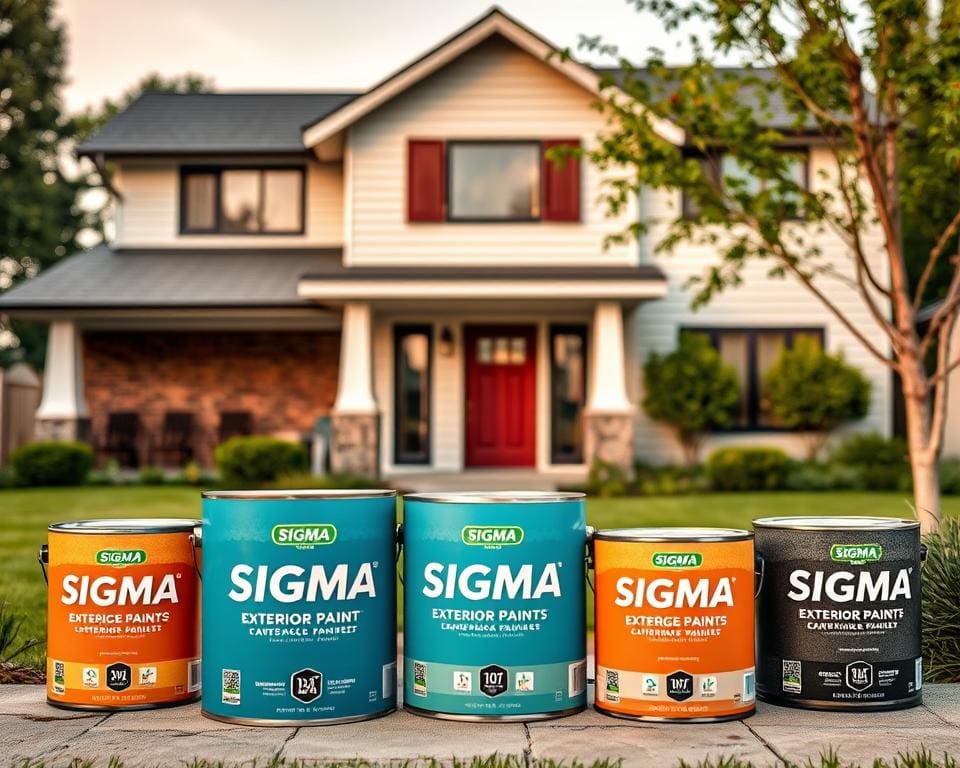 Sigma buitenverf voor een duurzaam resultaat