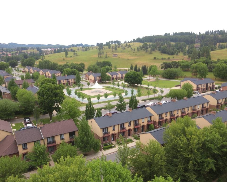 Wat bepaalt de ligging van nieuwe woonkernen?