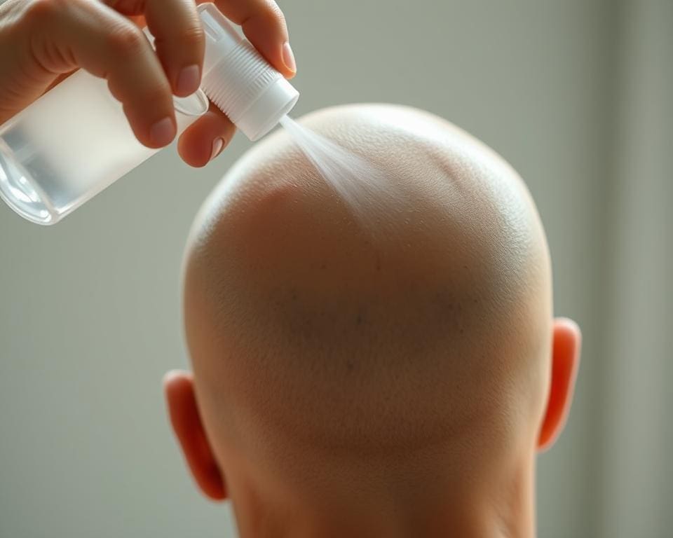Wat doet een verkoelende spray bij kaalheid?
