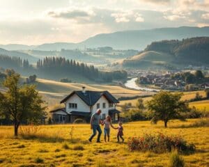 Wat maakt landelijk wonen populair bij jonge gezinnen?