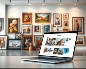 Welke voordelen biedt het online bestellen van kunstwerken?