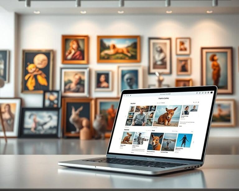 Welke voordelen biedt het online bestellen van kunstwerken?