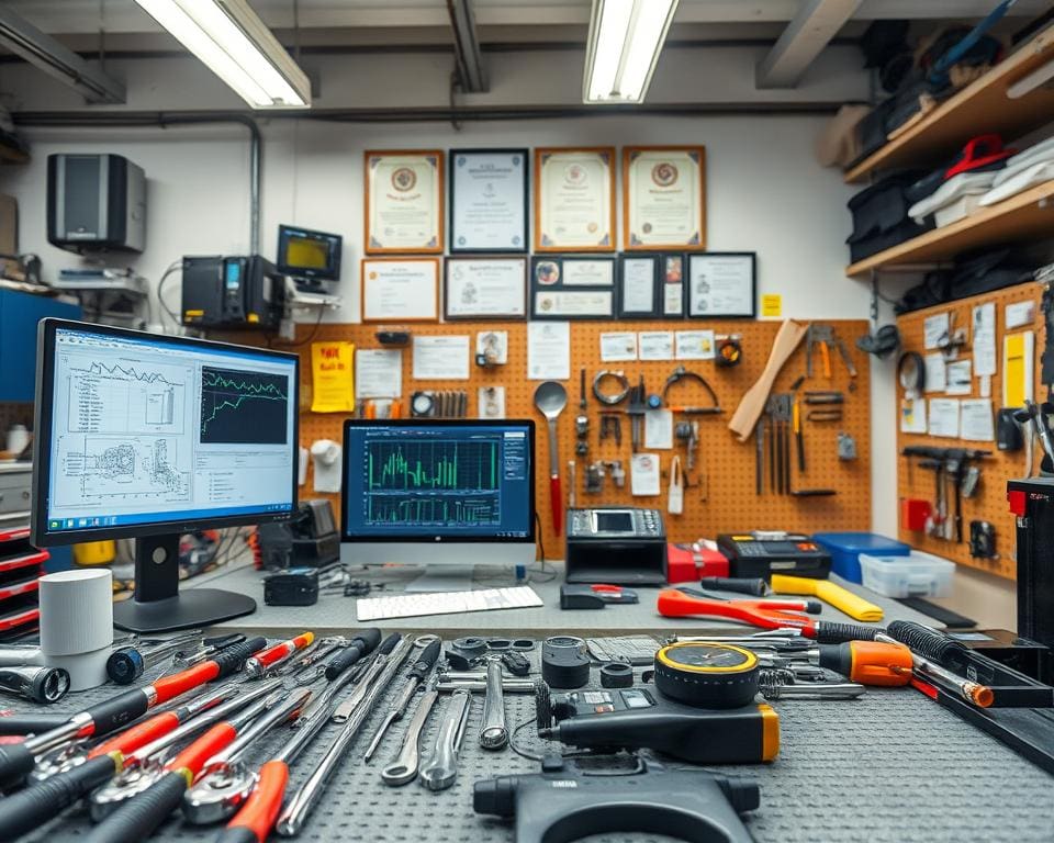 vaardigheden en kwalificaties van onderhoudsengineer