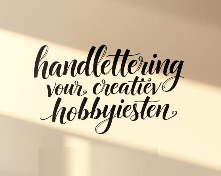 Handlettering voor creatieve hobbyisten