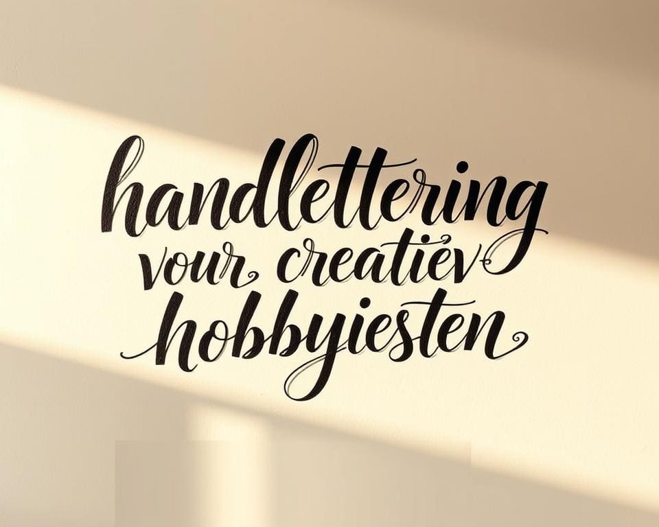 Handlettering voor creatieve hobbyisten