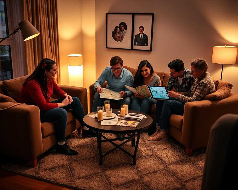 Hoe plan je een avond uit met vrienden?