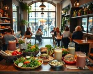 Waar ga je heen voor een gezonde lunch?