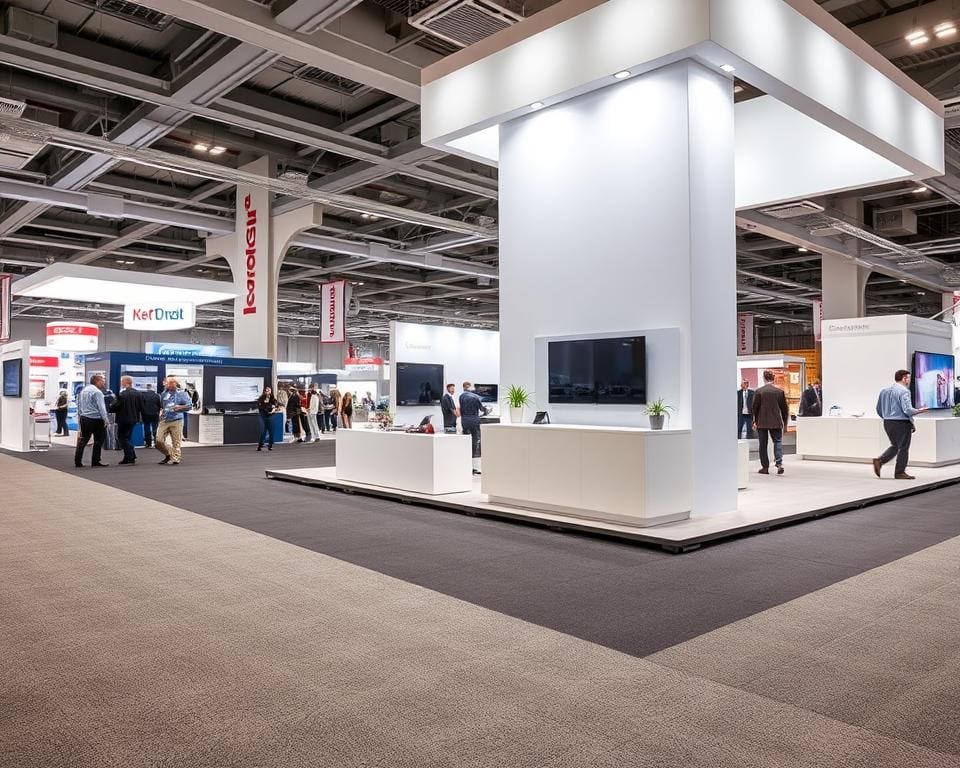 Wat zijn de voordelen van een vloer huren voor je stand?