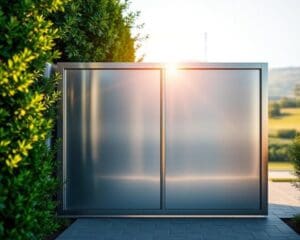Welke voordelen heeft een aluminium schuifpoort?