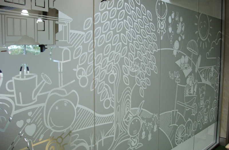 glasfolie badkamer privacy