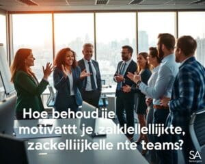 Hoe behoud je motivatie binnen zakelijke teams?