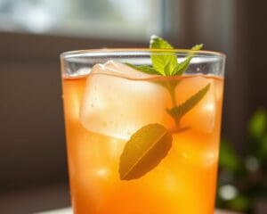 Hoe bereid je frisse ijsthee zonder suiker?