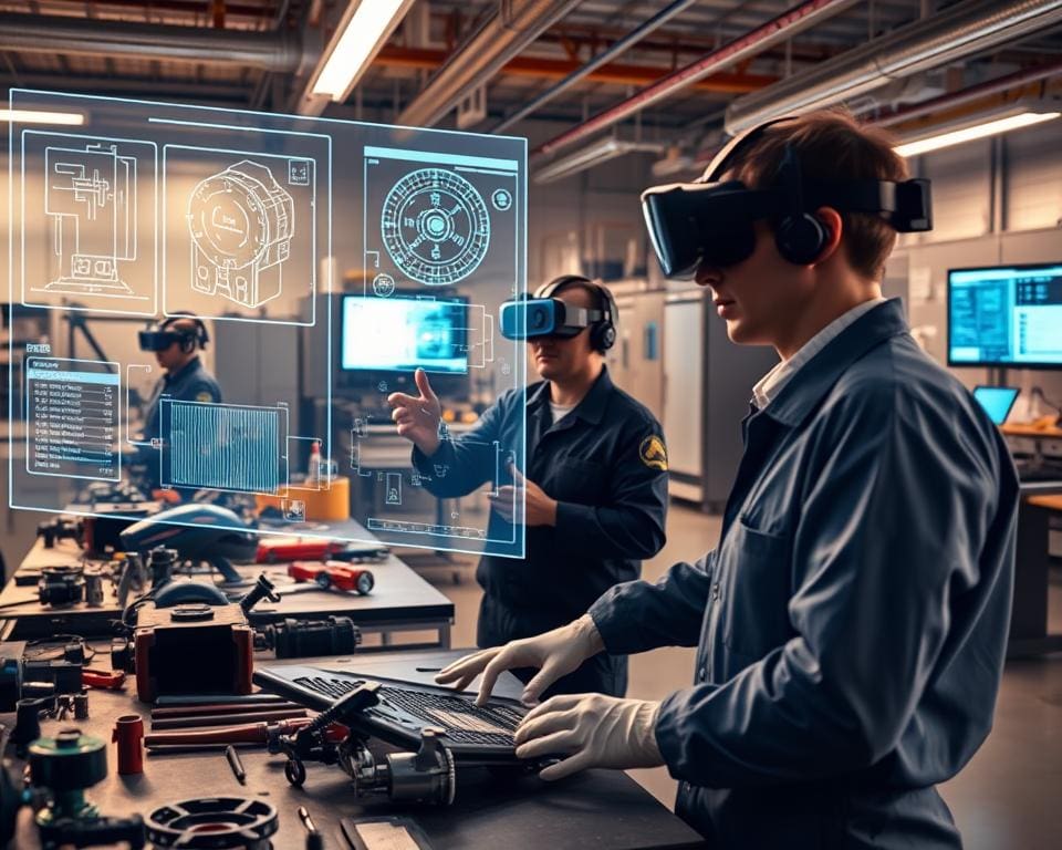 Hoe functioneert augmented reality bij technische training?