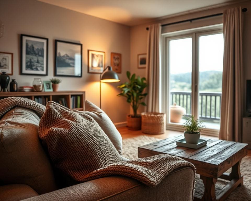 Hoe geef je je woonkamer een gezellige uitstraling?