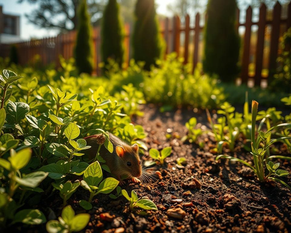 Hoe houd ik ratten uit mijn tuin?
