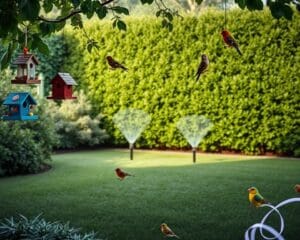 Hoe houd je vogels uit je tuin?