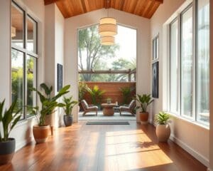 Hoe maak je de overgang tussen binnen en buiten vloeiend?