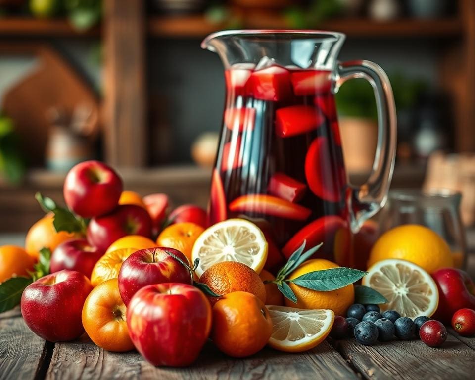 Hoe maak je de perfecte sangria met vers fruit?
