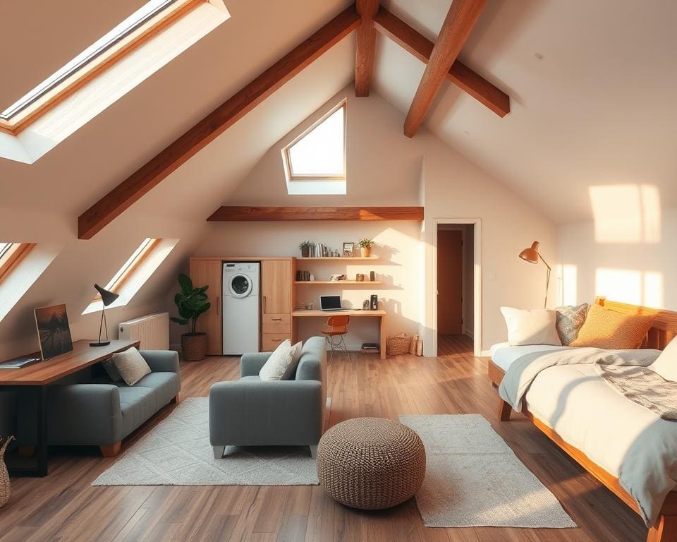 Hoe maak je van je zolder een multifunctionele ruimte?